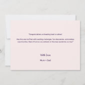 おめでとう準備学!スクールカードに戻る 招待状 (裏面)