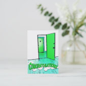 おめでとう漫画コンド 紹介カード (スタンド正面)