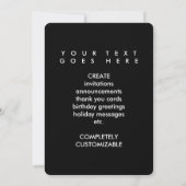 おめでとう漫画扉 招待状 (裏面)