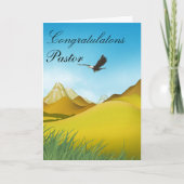 おめでとう牧師 カード (正面)