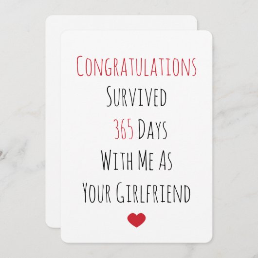 おめでとう生き延び365日 シーズンカード (正面/裏面)