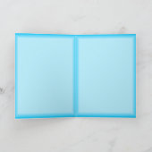 おめでとう男の赤ちゃんレインボーカード カード (内部)