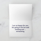 おめでとう男女兼用祖母 カード (内部)