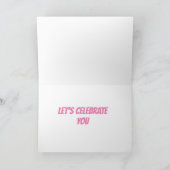 ***おめでとう祝***「あなた」! カード (内部)