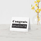 おめでとう科 カード (黄色い花)