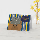 おめでとう空軍ソン カード (黄色い花)