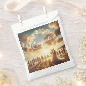 おめでとう紙バッグ フェイバーバッグ (クリップ留めされた状態)