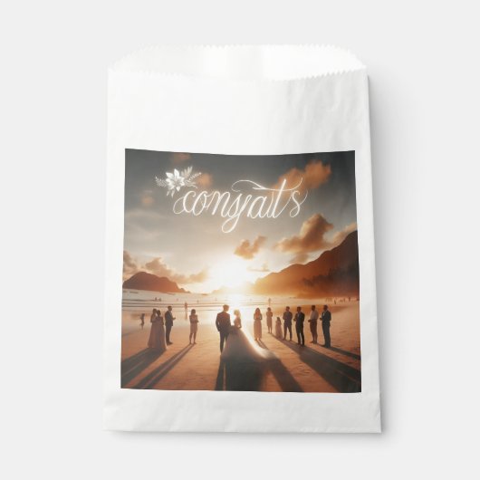 おめでとう紙バッグ フェイバーバッグ (正面)