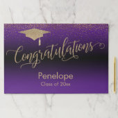 おめでとう紙吹雪卒業ランチョンマット ペーパーパッド (インサイチュ)