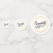 おめでとう紙吹雪 コンフェッティ (正面)