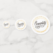 おめでとう紙吹雪 コンフェッティ (裏面)