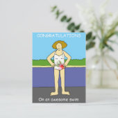 おめでとう素晴らしう ポストカード (スタンド正面)