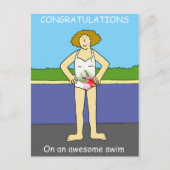 おめでとう素晴らしう ポストカード (正面)