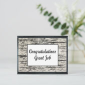 おめでとう素晴らし仕事 ポストカード (スタンド正面)