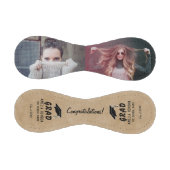 おめでとう素朴卒業キャップ2写真 野球ボール (パネル)