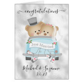 おめでとう結婚たった今結婚しましたのクマ (正面)