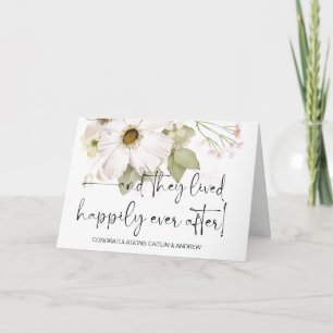 おめでとう結婚のたった今結婚しました新郎新婦 カード