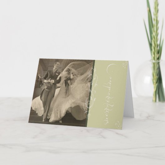 おめでとう結婚カード カード (正面)