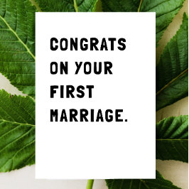 おめでとう結婚カード カード