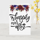 おめでとう結婚婚約結婚 カード (黄色い花)