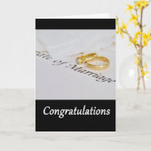 おめでとう結婚。 カード (黄色い花)