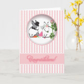 おめでとう結婚! カード (黄色い花)