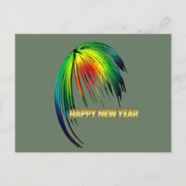 おめでとう花火 ポストカード