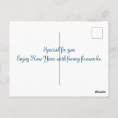 おめでとう花火 ポストカード (裏面)