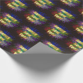 おめでとう花火 ラッピングペーパー (角)