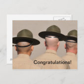 おめでとう葉書 ポストカード (正面/裏面)