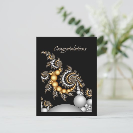 おめでとう葉書 ポストカード (スタンド正面)