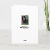 おめでとう記念日のキャットカード カード (裏面)