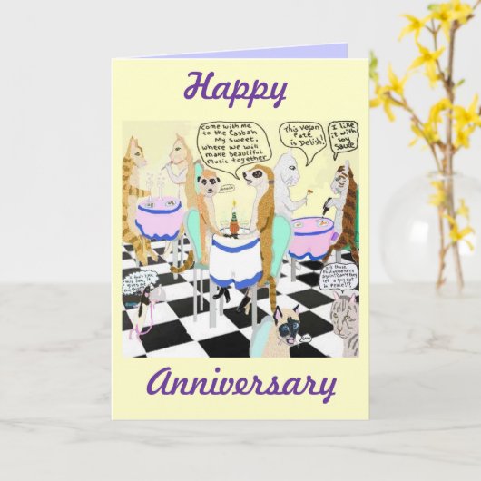 おめでとう記念日 カード (黄色い花)