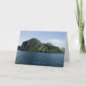 おめでとう誕生日ア感謝していクタン島アラスカ カード (正面)