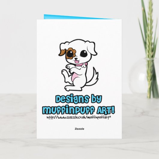 おめでとう赤ちゃん女の子レインボーカード カード (裏面)