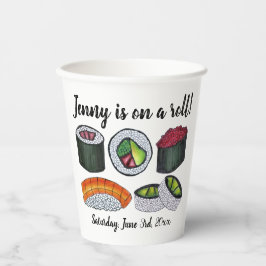 おめでとう転がお祝い 紙コップ