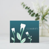 おめでとう開花歯 ポストカード (スタンド正面)