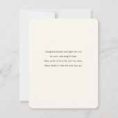 おめでとう院生カラフルバラフローラブーケ シーズンカード (裏面)