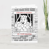おめでとう離れ脱出 カード (正面)