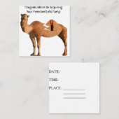 おめでとう離婚パーティーカード ノートカード (正面/裏面)