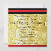 おめでとう50周年|ゴールドスワールズ 招待状 (裏面)