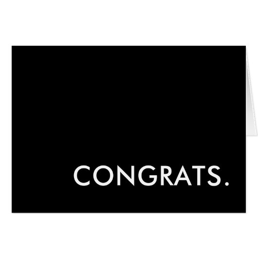 おめでとう (正面横)