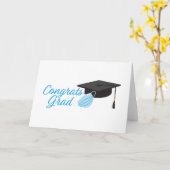 おめでとう2020年、卒業キャップと顔マスク カード (黄色い花)