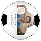 おめでとう2023年卒業クラス サッカーボール (回転)