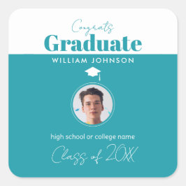 おめでとう2023年卒業 スクエアシール