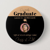 おめでとう2023年卒業 缶バッジ (正面)