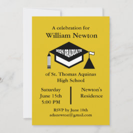 おめでとう2024年卒業! 招待状