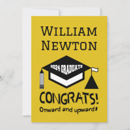 おめでとう2024年卒業! 案内状