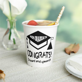 おめでとう2024年卒業! 紙コップ