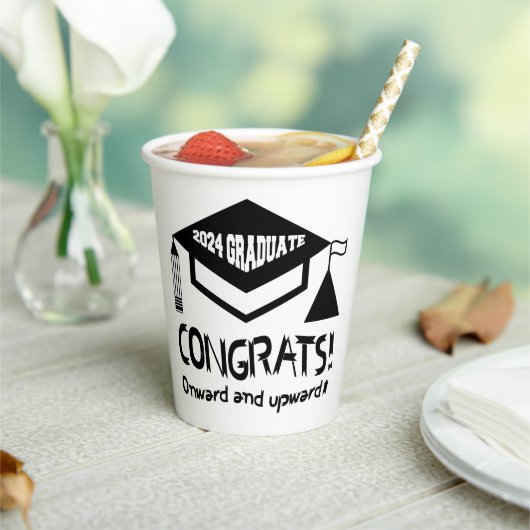 おめでとう2024年卒業！ 紙コップ (インサイチュ)